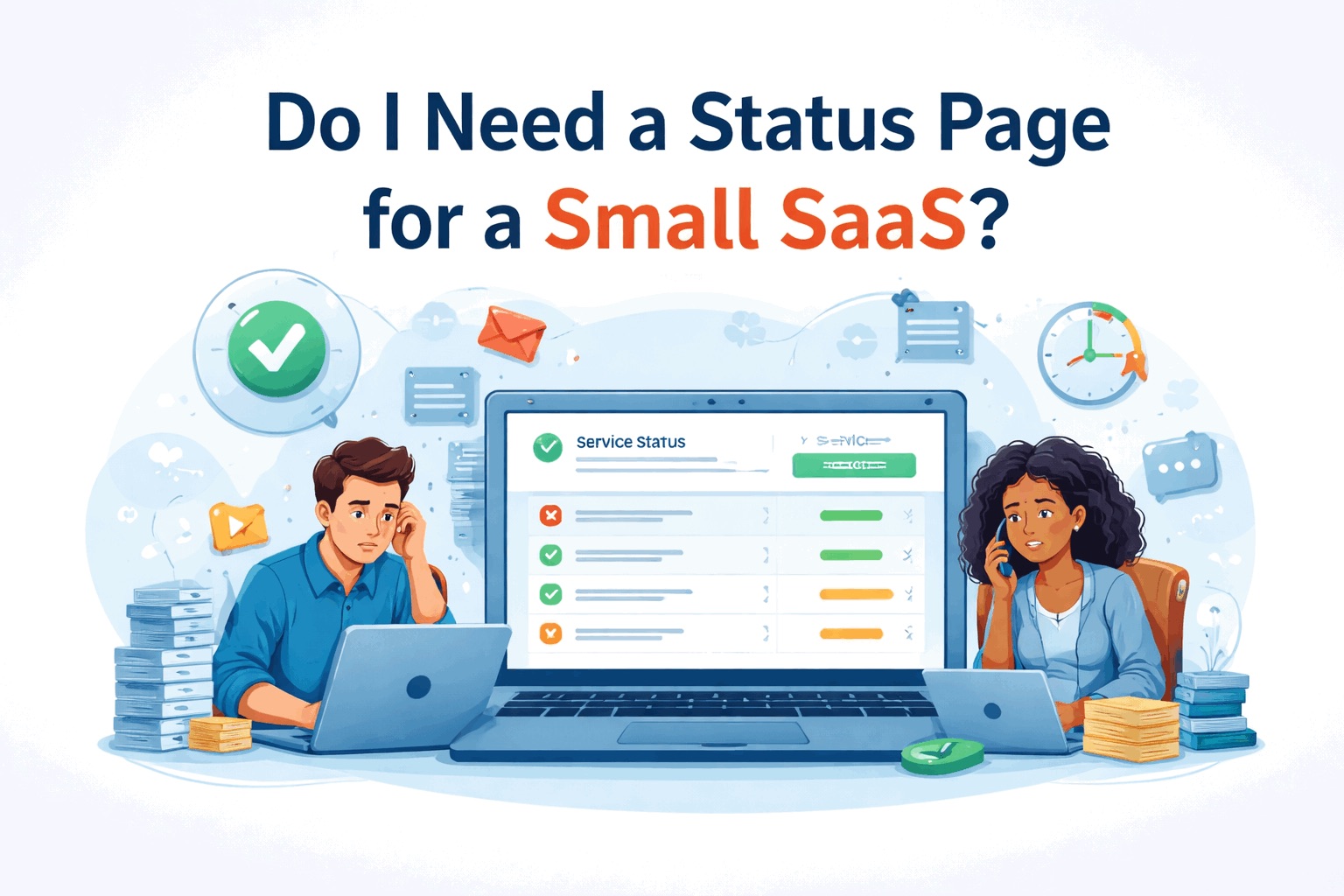 Do I Need a Status Page for a Small SaaS? Honest Answer (2026)